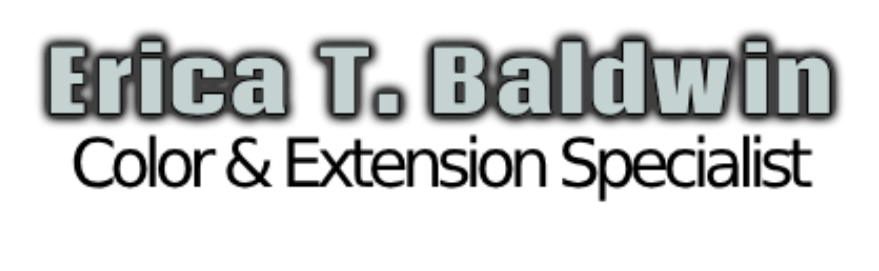 Erica T. Baldwin Color & Extension Specialist
